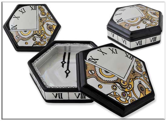 Time Movements box by Anne Blake